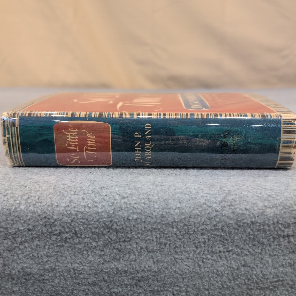 So Little Time A Novel By John P Marquand‎ 1943 Vintage Hardcover Book - Picture 3 of 5